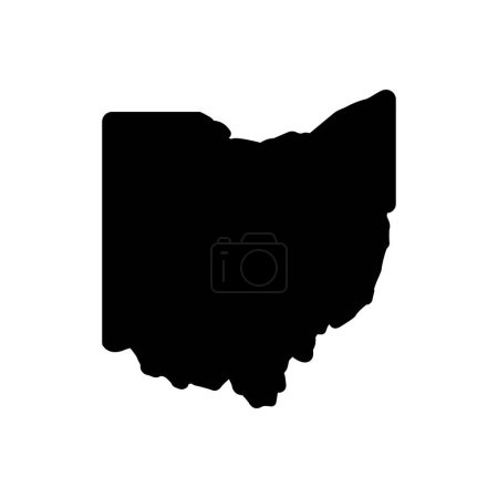 Black solid icon for dayton 