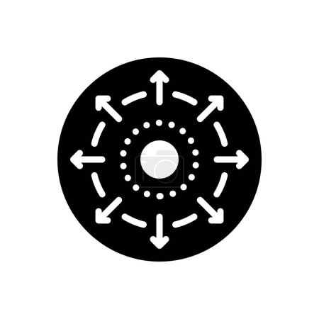 Black solid icon for large 