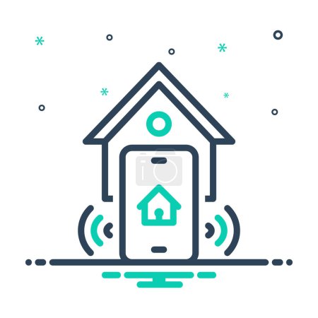Mix icon for smart home