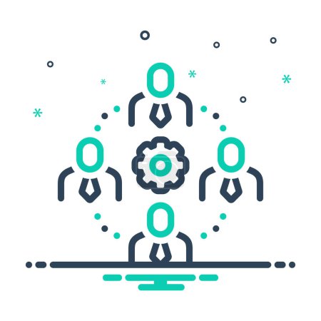 Mix icon for collaboration 