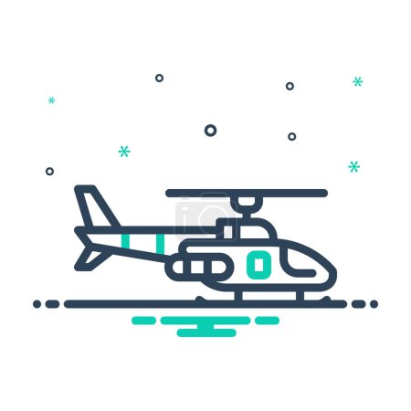 Mix icon for helicopter 