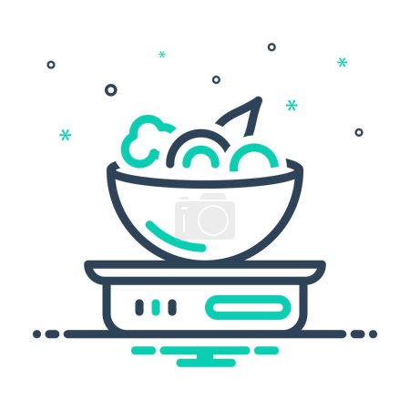 Mix icon for diet 