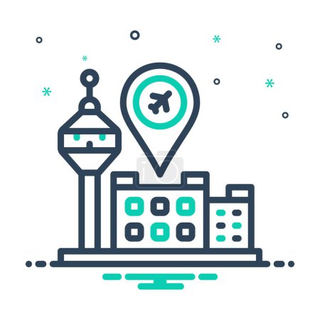 Mix icon for location 