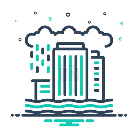 Mix icon for flooding 