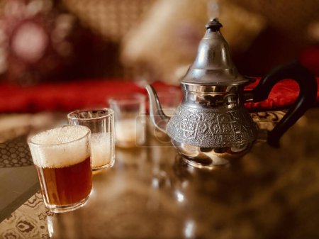 arabic traditional green tea