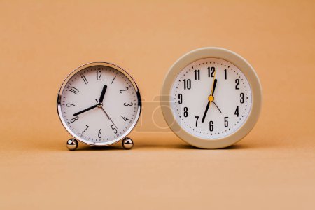Photo for Alarm clock beautiful clock time clock working with time Time precision, appointment, limited time, time concept - Royalty Free Image