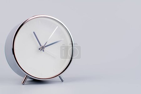 Photo for Clock. Stop clock hands. Alarm clock. Working with appointment time. Time concept. Rules of time. - Royalty Free Image