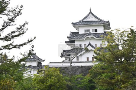 Téléchargez les photos : Tourisme japonais. Château d'Iga Ueno.Ville d'Iga Préfecture de Mie Japon. - en image libre de droit
