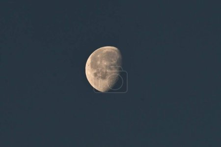 Photo for The face of the moon. Background material of the phases of the moon. - Royalty Free Image