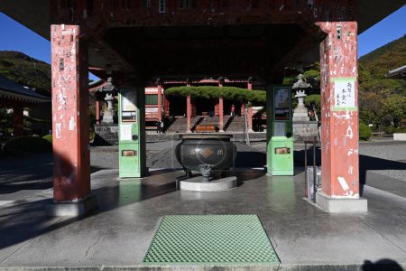 Téléchargez les photos : Voyage au Japon. Temple Kai Zenkoji. Kofu City, préfecture de Yamanashi, Japon. - en image libre de droit