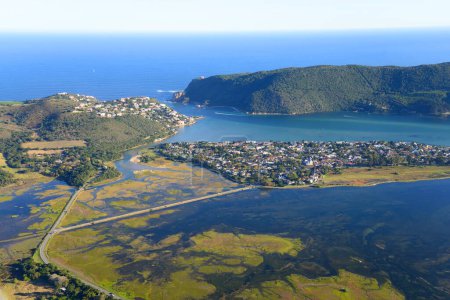 Photo for Knysna aerial photo - Garden Route, South Africa - Royalty Free Image