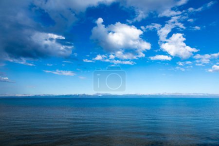 Photo for Khovsgol Lake, the largest freshwater lake in Mobgolia on a bright summer day - Royalty Free Image
