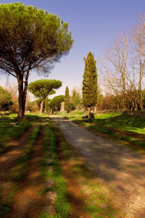 ancient appian way in Rome