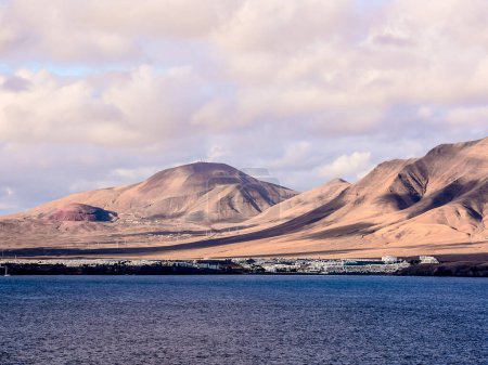 Vue de La Gomera dans les îles Canaries