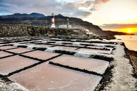 Foto de Salt Flats en las islas Canry