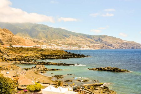 Village de la mer aux îles Canaries espagnoles.