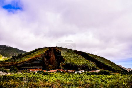 Foto von einem Tal auf den Kanarischen Inseln