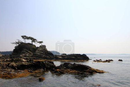 Hermoso paisaje en JapónArasaki Bentenjima, un lugar pintoresco en la costa de Arasaki en la ciudad de Yokosuka, Prefectura de Kanagawa
