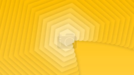 Abstract glossy cut out background. Abstract mustard yellow color background. High quality.