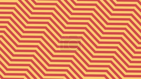 Photo for Abstract line background, zigzag lines on red and orange. Illustration of the red zig zag pattern. - Royalty Free Image