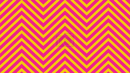 Photo for Abstract line background, zigzag lines on pink and orange. Illustration of the pink zig zag pattern. - Royalty Free Image