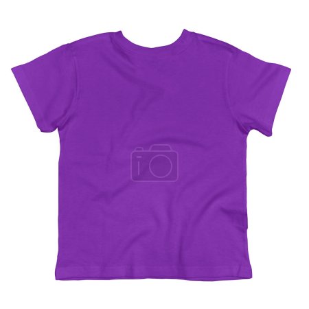 Téléchargez les photos : Avec ce t-shirt pour tout-petit incroyable Front View Mockup en couleur ultra violette, faites la promotion du logo et du design de votre marque. - en image libre de droit