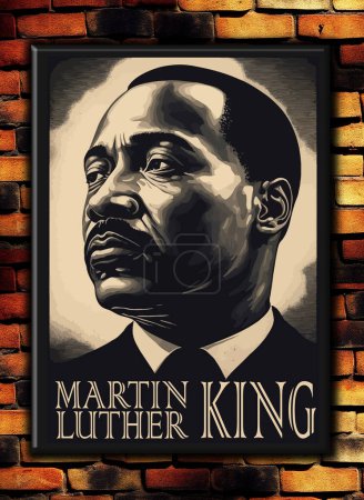 Téléchargez les photos : Washington D.C, USA - January 17, 2022 - Display of artwork gallery at an exhibition dedicated to Martin Luther King. - en image libre de droit