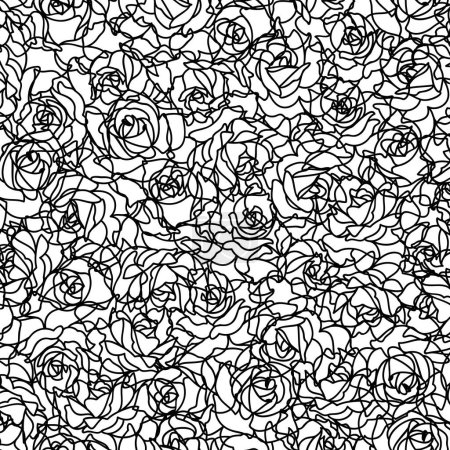 Illustration for Abstract floral pattern perfect for textile design, - Royalty Free Image