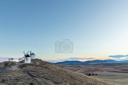 Photo for From Don Quixote to Renewable Energy: Legacy of the Windmills of Consuegra - Royalty Free Image