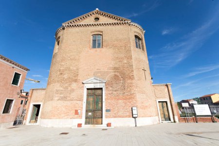 Photo for Chioggia, Italy - April 26, 2023: view of San Domenico church in Chioggia - Royalty Free Image