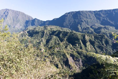 Une belle vue sur le paysage à La Réunion, France