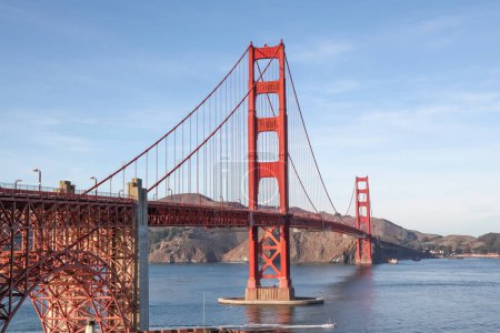 Photo for The Golden Gate Bridge is landmark and famous building in San Francisco, California, USA - Royalty Free Image