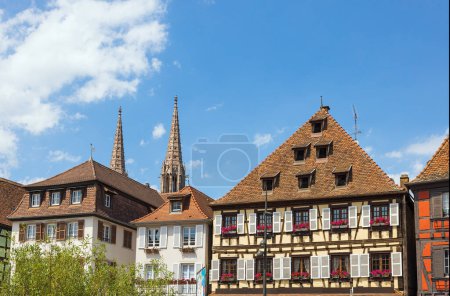 Photo for City streets Obernai Alsace France - Royalty Free Image