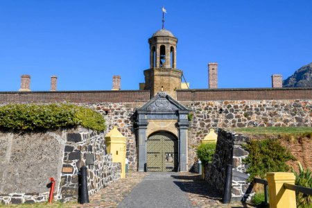 Cape Town, South Africa - 2 February 2023: Castle of Good Hope at Cape Town on South Africa