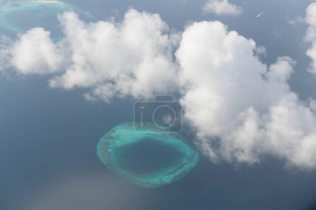 Photo for Overview at Ari atoll on the Maldives - Royalty Free Image