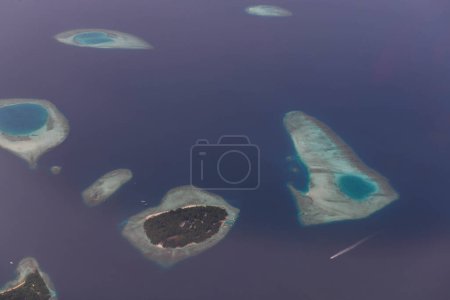 Photo for Overview at Ari atolls on the Maldives - Royalty Free Image