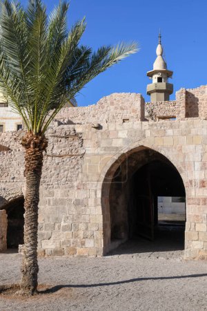 Téléchargez les photos : Vue au fort Aqaba sur Aqaba en Jordanie - en image libre de droit