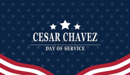 Téléchargez les photos : Cesar Chavez Day. March 31. Holiday concept. Template for background, banner, card, poster with text inscription. - en image libre de droit