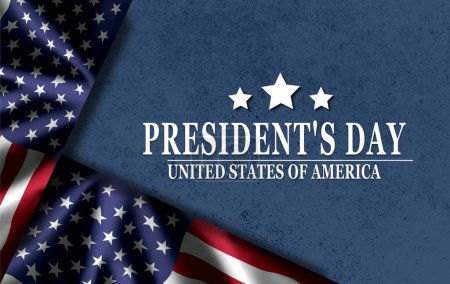 Photo for President's Day Background Design. Illustration. - Royalty Free Image