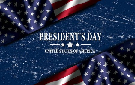 Photo for President's Day Background Design. Illustration. - Royalty Free Image