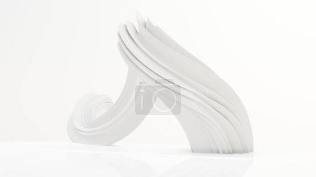 Photo for 3D Render Of An Abstract Shape Design - Royalty Free Image