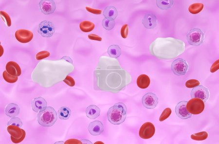 Téléchargez les photos : Faible taux de glucose dans le sang - vue isométrique Illustration 3D - en image libre de droit