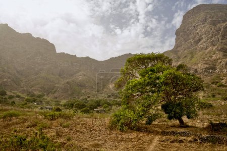 Landschaft auf der Insel Sao Nicolau, Teil der Cabo Verde Inseln.