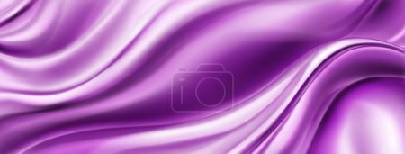 Ilustración de Fondo abstracto con superficie ondulada en colores púrpura - Imagen libre de derechos