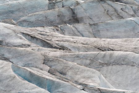 Hilly contours of a Glacier Jkulsrln, Iceland