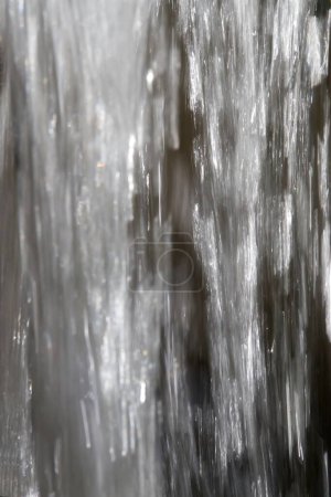Detail of waterfall in park Sonsbeek in Arnhem, Netherlands