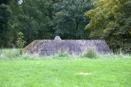 Fort Bunker at the lump in Utrecht, Netherlands