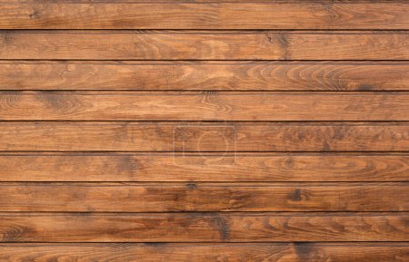 Foto de Brown striped wooden texture for background - Imagen libre de derechos