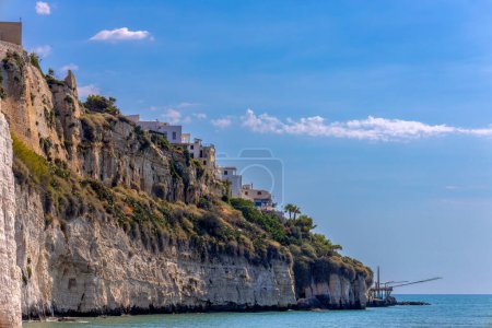 Photo for View of the promontory of Vieste, province of Foggia, Apulia, Italy - Royalty Free Image