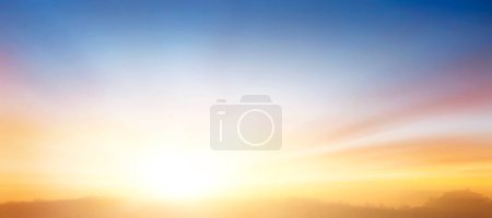 Photo for Blurred beautiful nature jesus light sky background - Royalty Free Image